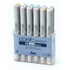 SET COPIC SKETCH 12 COULEURS PASTELS EX-
