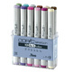 SET COPIC SKETCH 12 COULEURS PASTELS EX-