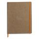 RHO CARNET A4+ 160P LIG TAUPE 117704C