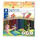NORIS COLOUR 185 - ETUI CARTON 24 CRAYON
